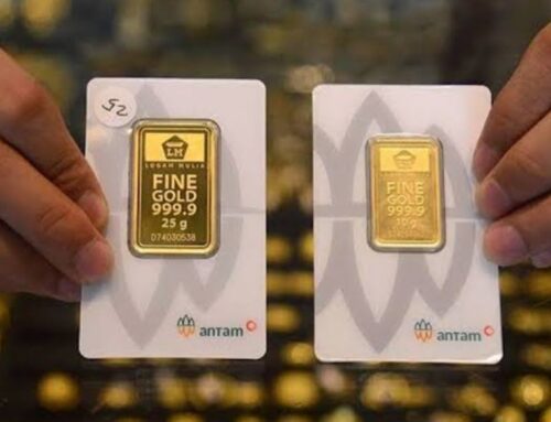 Harga Emas Antam Turun Drastis hingga Rp45.000 Per Gram